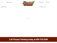 Tablet Screenshot of pizzazzpainting.com